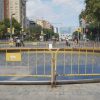 Veïns denuncien el robatori de cables i peces de la font ornamental de la plaça de Sants