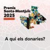 Oberta la convocatòria dels Premis Sants-Montjuïc 2025 fins al 8 de maig