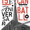 Can Batlló celebra 15 anys d’espai comunitari amb tres setmanes d’activitats a la Bordeta