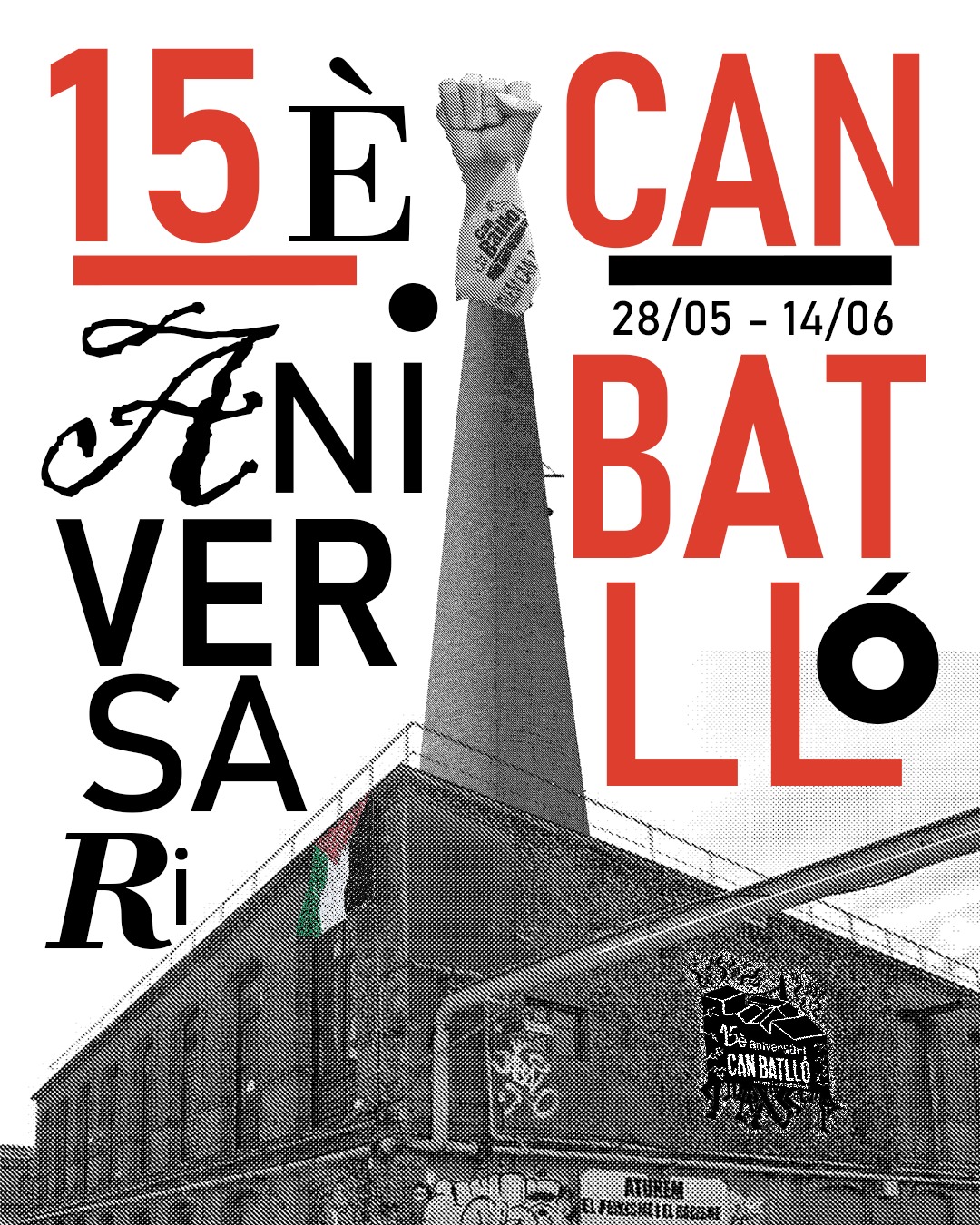 Cartell aniversari de can batllo
