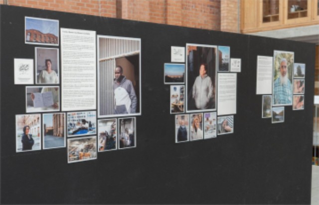 Mostra de l'exposicio 'Compartim camins'