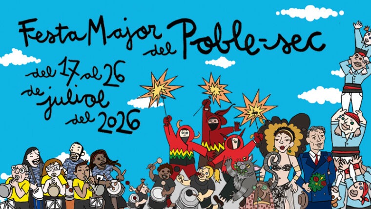 cartell de la Festa Major del Poble-sec