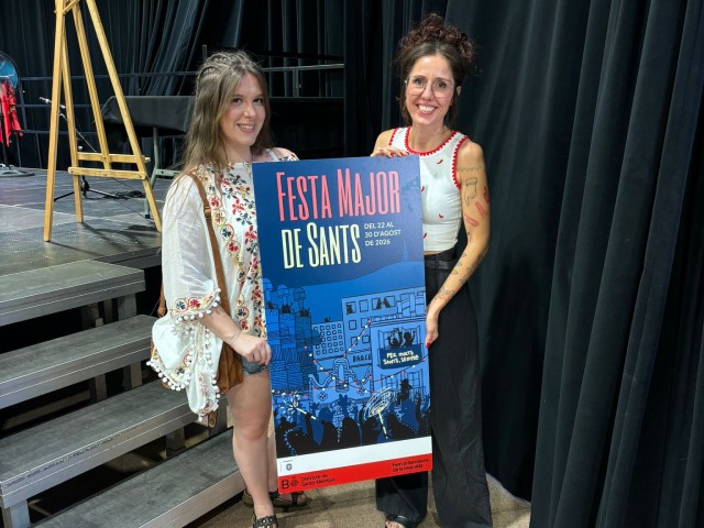 Cartell Festa Major de Sants 2026