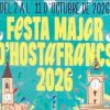Hostafrancs presenta el cartell de la seva 167a Festa Major amb una aposta pel dibuix artesanal