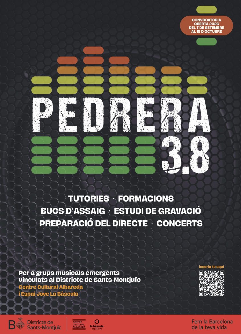 cartell pedrera 3.0 de creació musical