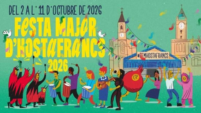 Cartell Festa Major d'Hostafrancs