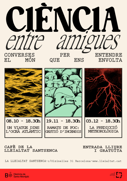 Cartell de Ciència entre amigues