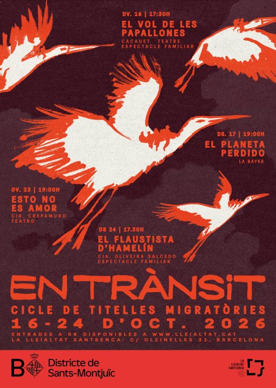 Cartell d'En Tránsit cicle de titelles